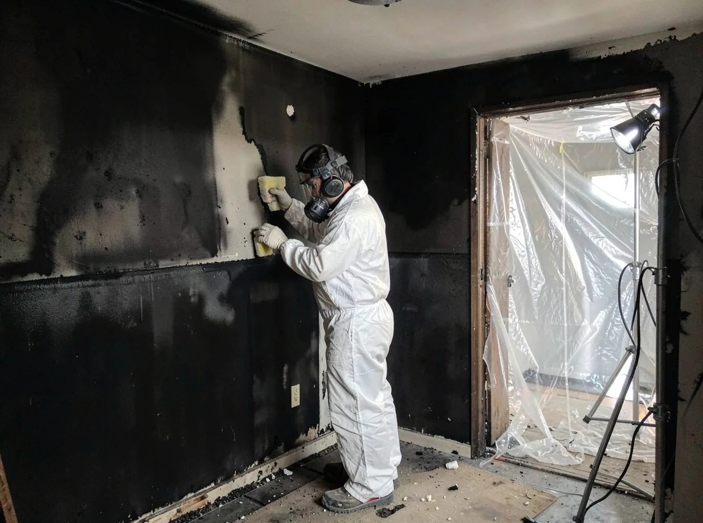 Fire Damage Restoration company in New Boston, MI